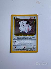 Clefairy Set Base Holo Ita