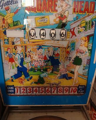 flipper meccanico anni 60