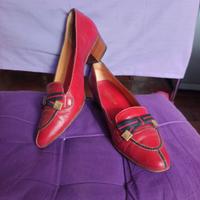 Splendide Scarpe Vintage in Vera Pelle n.38 