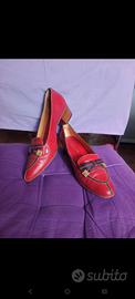 Splendide Scarpe Vintage in Vera Pelle n.38 
