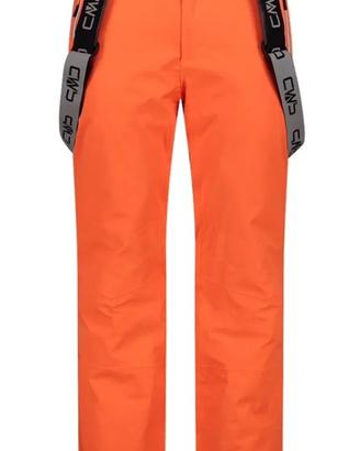 Pantalone sci CMP arancio TG.52