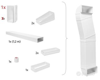Kit canalizzazione M2CKCF01C NON COMPELTO