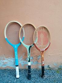 Racchette tennis vintage Anni 70