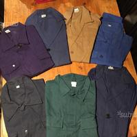 Giacche, camici, pantaloni da lavoro vari colori