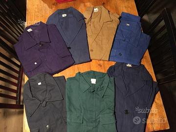 Giacche, camici, pantaloni da lavoro vari colori