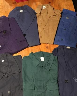 Giacche, camici, pantaloni da lavoro vari colori