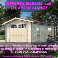 GARAGE 4x6 (44mm) CHIAVI IN MANO