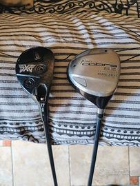 Mazza da golf Ibrido pxg numero 3 + legno 3 king c