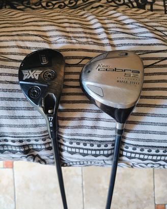 Mazza da golf Ibrido pxg numero 3 + legno 3 king c