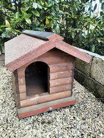 Cuccia cane in legno 