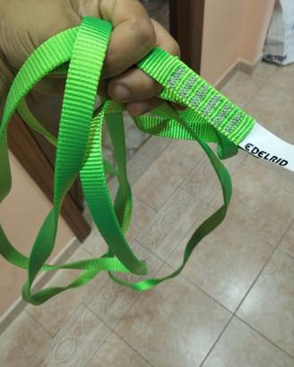 Corda fettuccia di arrampicata metri 180cm