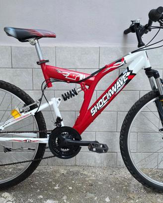 Bicicletta 26" bi-ammortizzata Shockwave SEMINUOVA