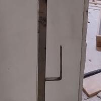 Parapetti per edilizia con bascula zincati, usati