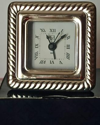 Orologio da tavolo argento