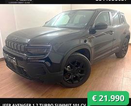 Jeep Avenger 1.2 Turbo Summit