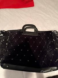 Borsa nuova con paillettes e stelline