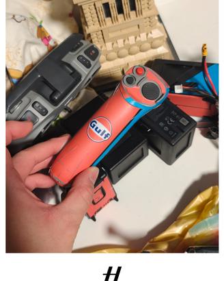 dji fpv +5 batterie+hub caricatore