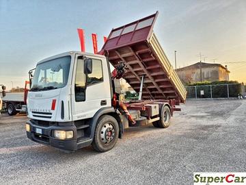 IVECO EUROCARGO 120E24 K ribaltabile e gru
