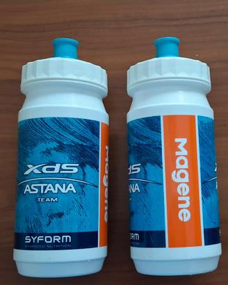 coppia Borracce ciclismo XDS Astana
