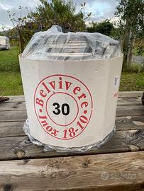 TANICA ACCIAIO X OLIO/VINO