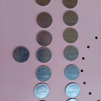 100 lire minerva dall'anno 1955 al 1969