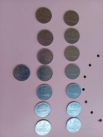 100 lire minerva dall'anno 1955 al 1969