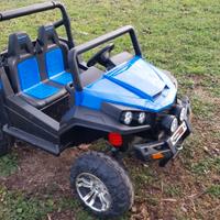 Macchina a batteria 2 posti reali per bambini