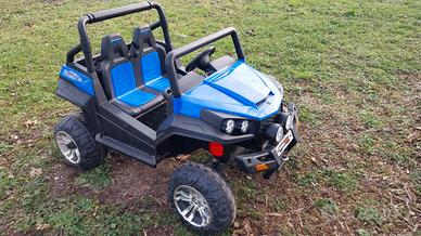 Macchina a batteria 2 posti reali per bambini