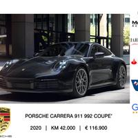 PORSCHE 911 Coupè 992 3.0 Carrera Coupé