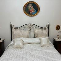 Letto matrimoniale in ferro battuto