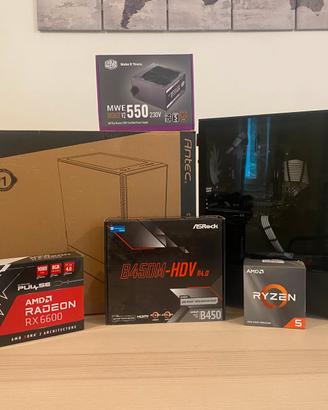 PC Gaming Ryzen 5 + RX 6600 8GB | 16GB RAM