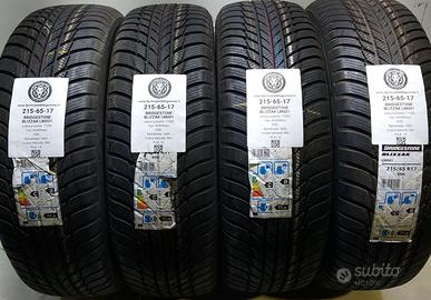 4 GOMME 215 65 17 BRIDGESTONE A77550