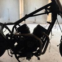 Morini Excalibur 350 1989 telaio con targa