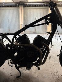 Morini Excalibur 350 1989 telaio con targa