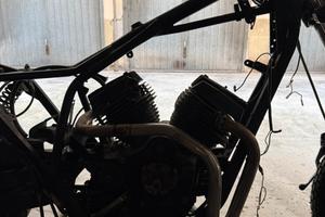 Morini Excalibur 350 1989 telaio con targa