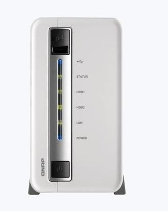 NAS QNAP TS212p con 2 Tb