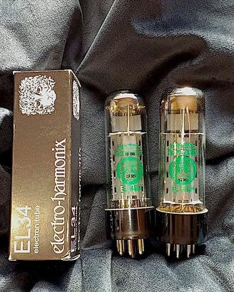 2 Valvole ELECTRO-HARMONIX EL34   NUOVE