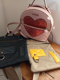 zaino Guess e piattine mandarina duck