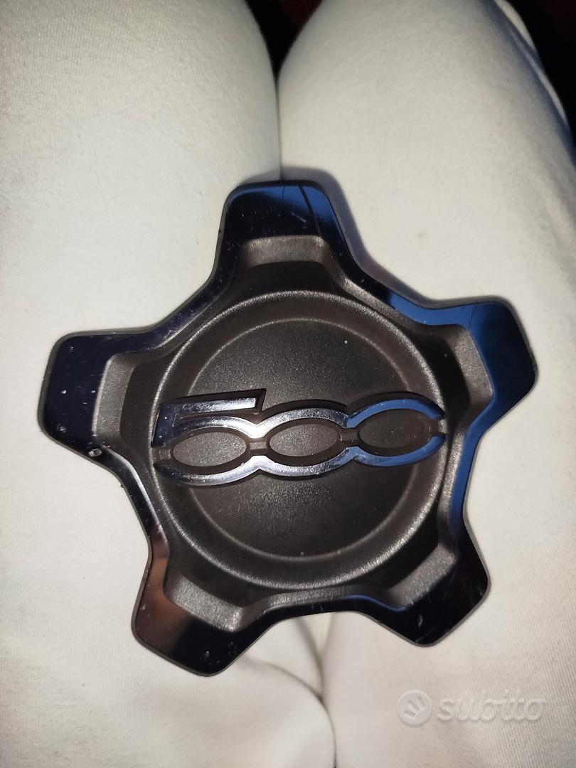 2 Coprimozzi Neri Opachi Per Ruote – Diametro 8,1 Cm, In Acciaio Inox Per Rimorchio, Camion, SUV