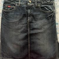 Gonna jeans Gas