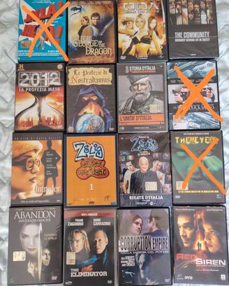 dvd titoli  assortiti