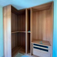 Struttura cabina armadio in legno