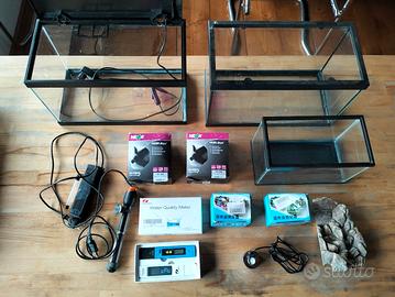  acquari + accessori acquario 