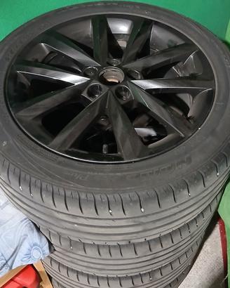cerchi in lega da 16 Skoda Fabia 