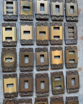 Placche in ottone serie Bticino Magic