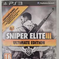 Sniper Elite 3 III Ultimate ed. PAL italiano PS3