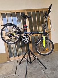 bicicletta pieghevole Btwin ruote da 20 polici 