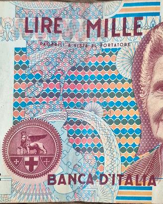 lire 1000 carta