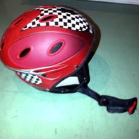 Casco da Sci o Snowbaord B-SQUARE Rosso, Taglia XS