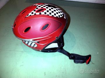 Casco da Sci o Snowbaord B-SQUARE Rosso, Taglia XS
